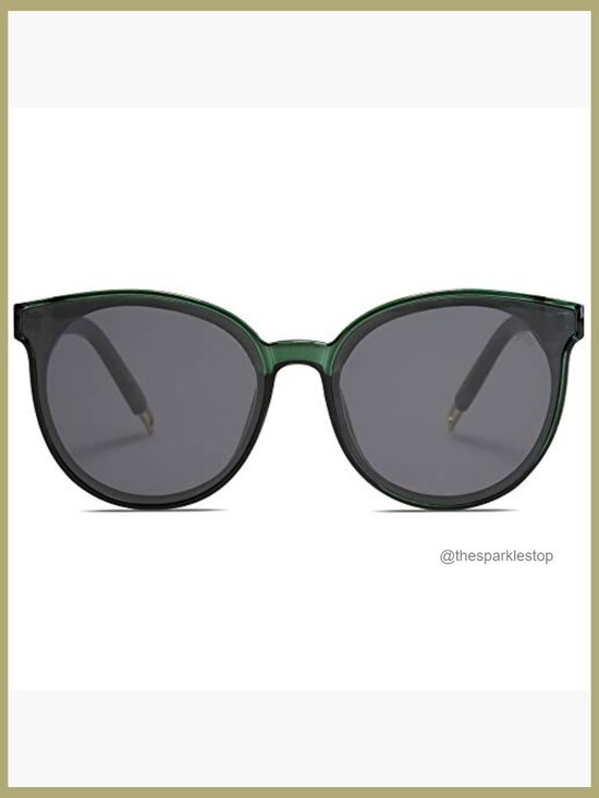 Vintage Round Oversized Sunglasses with UV400 Protection main image 4